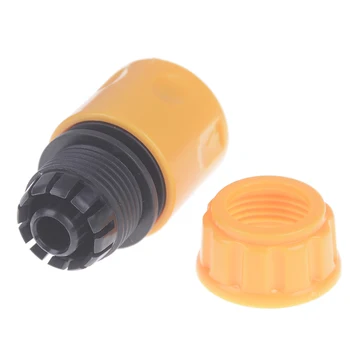 

ABS 1Pc 1/2'' Water Hose Quick Connectors Backflow-proof Irrigation Fast Joints Garden Watering Gun Pipe Accessories