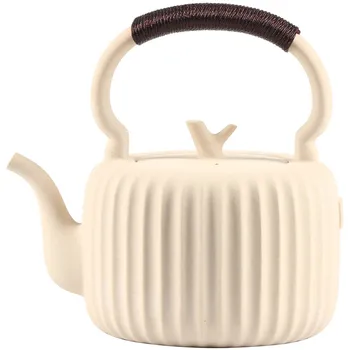 

Flat Bottom Durable Ceramics Flask Kettle Tea Kettle Simple Design Luxury Gifts Gourde Isotherme Inox Tea Infuser Tumbler EC50SH