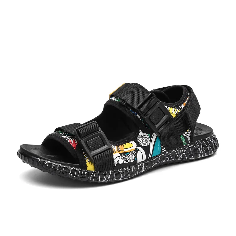 

2019 Summer Sandals Men's Outdoor Casual Sports Sandals Men Lightweight Sandals Anti-slip Slipper