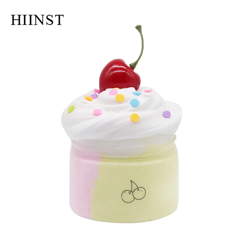 HIINST Christmas Toys DIY Slime Supplies Mud Fruits Soft Stress Squeeze Toy Kids Gift Adult Scented Slime Stress Relieves Toys