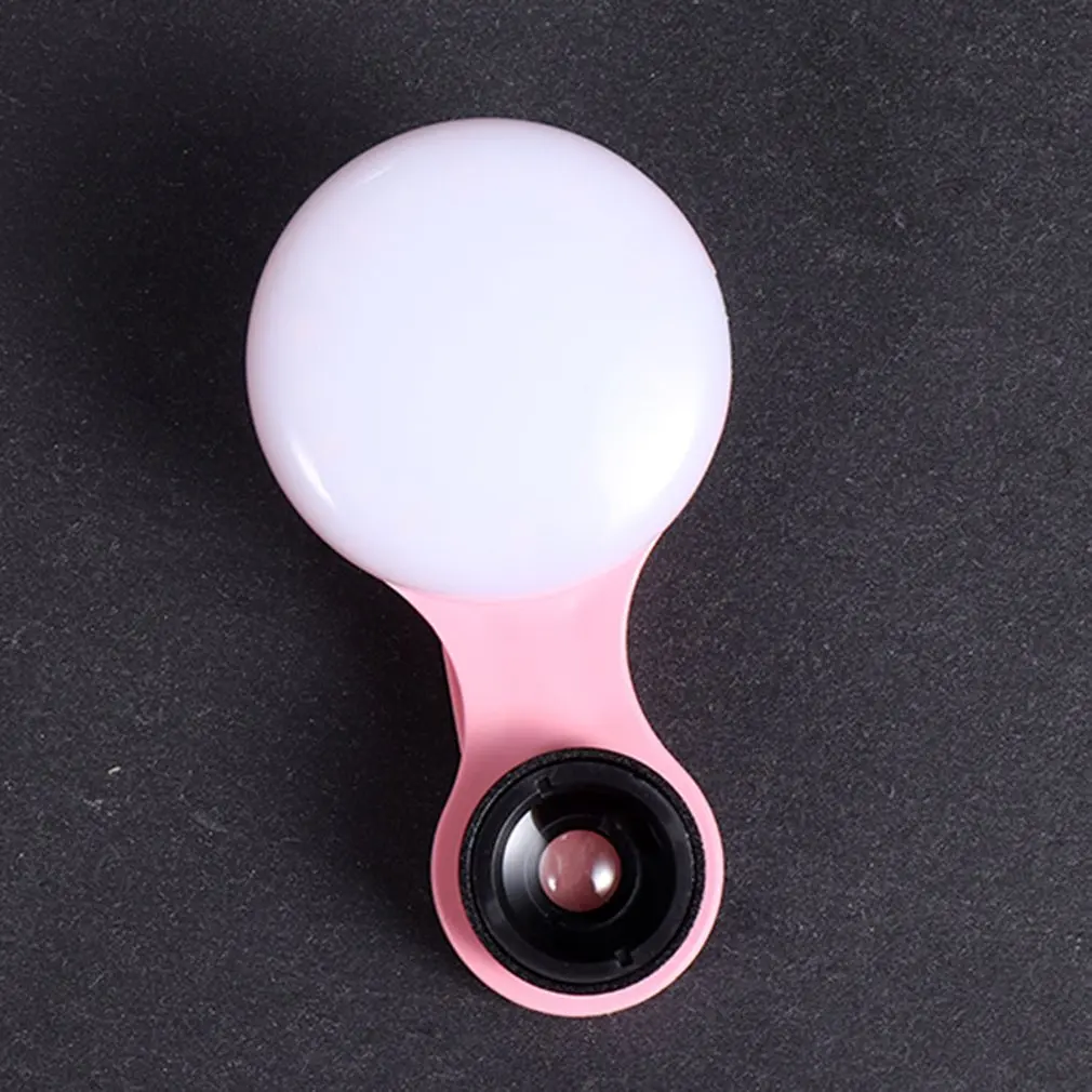 

Selfie LED Light Ring Flash Fill Clip Camera Phone Photography for Smartphone