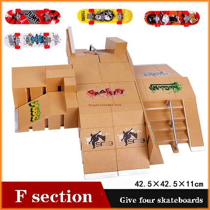 ideallife - Finger Skate - Mini Finger Skate Park Kit, Finger Skateboard  Ramp Set avec 5 Finger Board Site Skate Parties et 2 Planches à Doigts :  : Jeux et Jouets