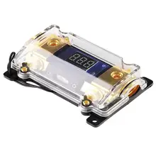 

Krator 2 Way 100A Car Audio Power Fuses Holder Stereo Distribution Block with LED Display