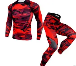 Litthing Мужская Спортивная компрессионная футболка, штаны, костюмы, спортивный костюм для бега, наборы мужской спортивный костюм, спортивная
