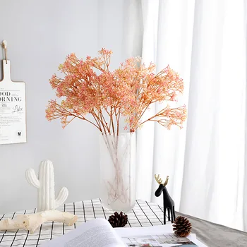 

Trigeminal Plastic Babysbreath Guangzhou Imitation Flowers Home Decoration Artificial Flower Wedding Road Lead