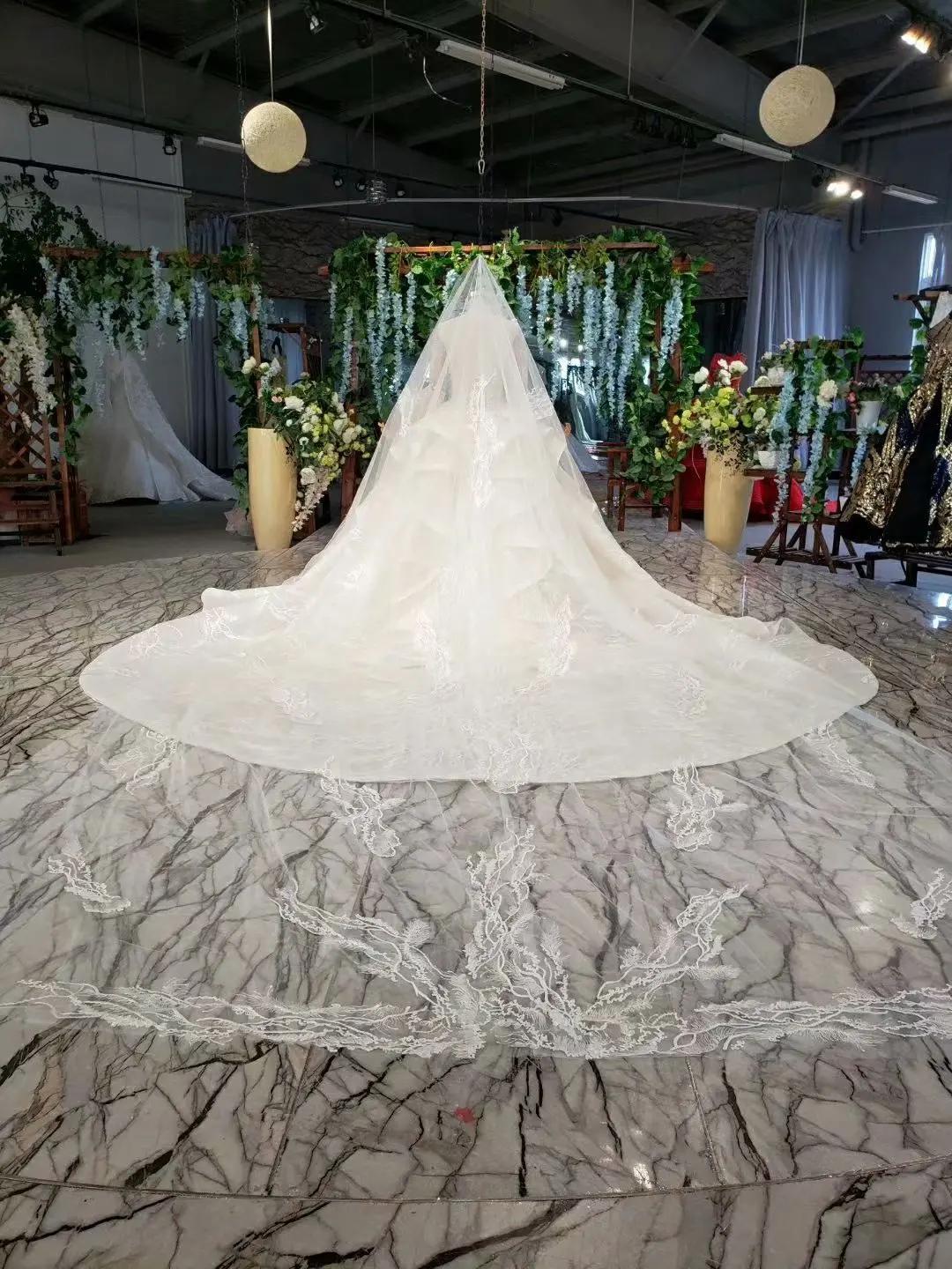 BacklakeGirls Vestidos De Novia свадебное платье принцессы с расклешенными рукавами Бальные Свадебные платья с аппликацией на заказ Suknia Slubna