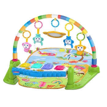 

Baby Play Music Mat Carpet Toys Kid Crawling Play Mat Game Develop Mat with Piano Keyboard Infant Rug Early Education Rack Toy G