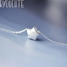 Ретро винтажный стиль 925 стерлингового серебра длинные ожерелья звезды для женщин колье цепочки рождественские подарки