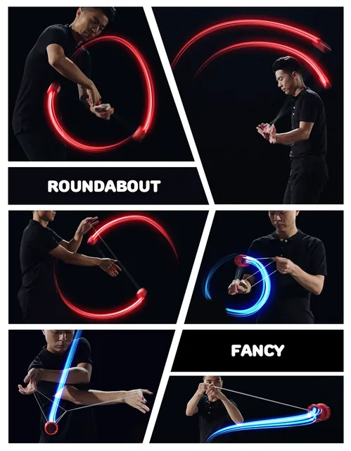 Blazing Team Beast Warrior Series Magic YoYo Polyester String Funny Professional Kids Toys For Boys Children Gifts yo-yo 2