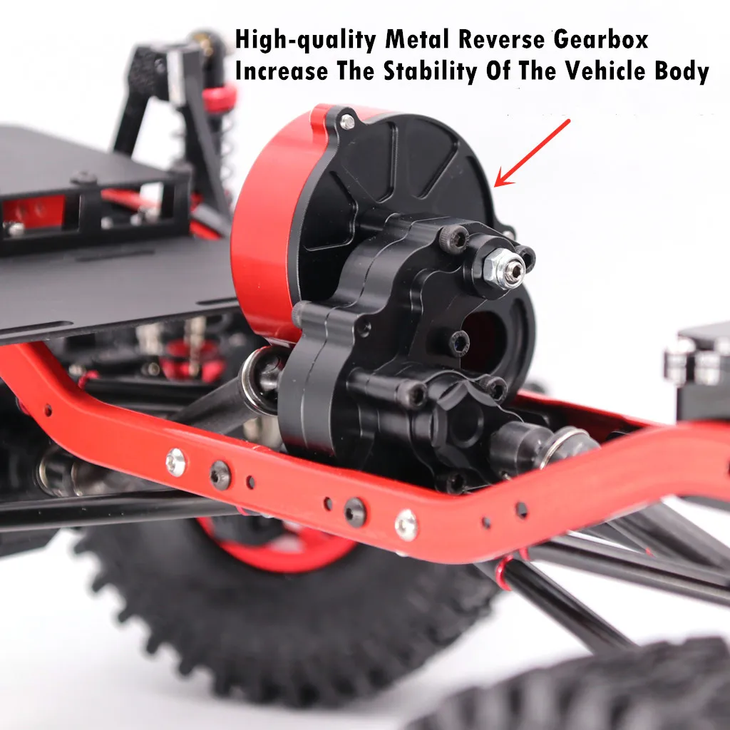 313 мм Колесная база Шасси Рама портальная ось для Axial-SCX10II 90046 1/10 RC автомобилей