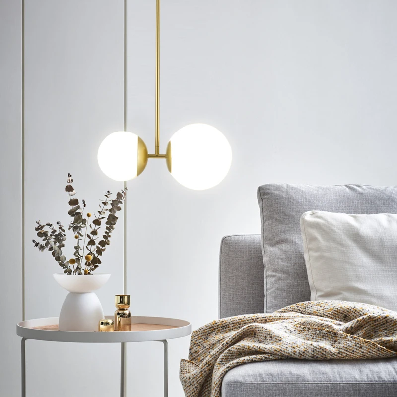 Dropshipping Nordic Modern Pendant Lights Designer Glass Pedant Lamps Art Decoration Light Fixtures for Bar Dining Living Room