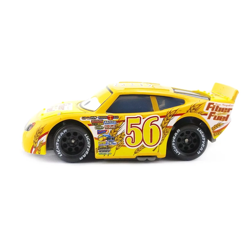 Disney Тачки No. 56 волоконно оптический 1:55 Diecast металлические Игрушечная машина из