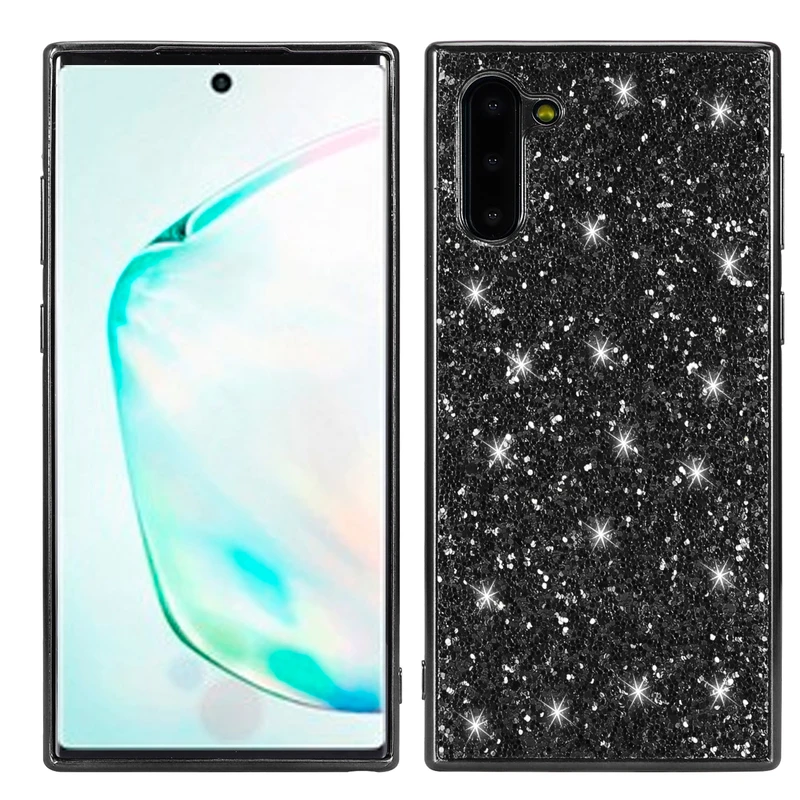 

phone case For Samsung Galaxy Note 10 Plus Glitter Diamond Back Cover For Samsung Note 8 9 10 10 Plus TPU Soft Case Cover