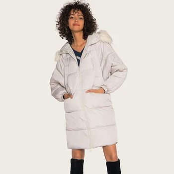 

winter clothes women jacket coat hooded thick plus size bubble coat cotton long female jacket parka female coat