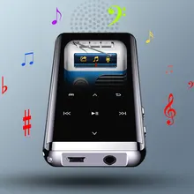 8/16/32 ГБ флэш-памяти, Портативный Bluetooth MP3 плеер MP4 Видео Медиа-Плеер FM радио Регистраторы, Hi-Fi, спортивные музыкальные колонки