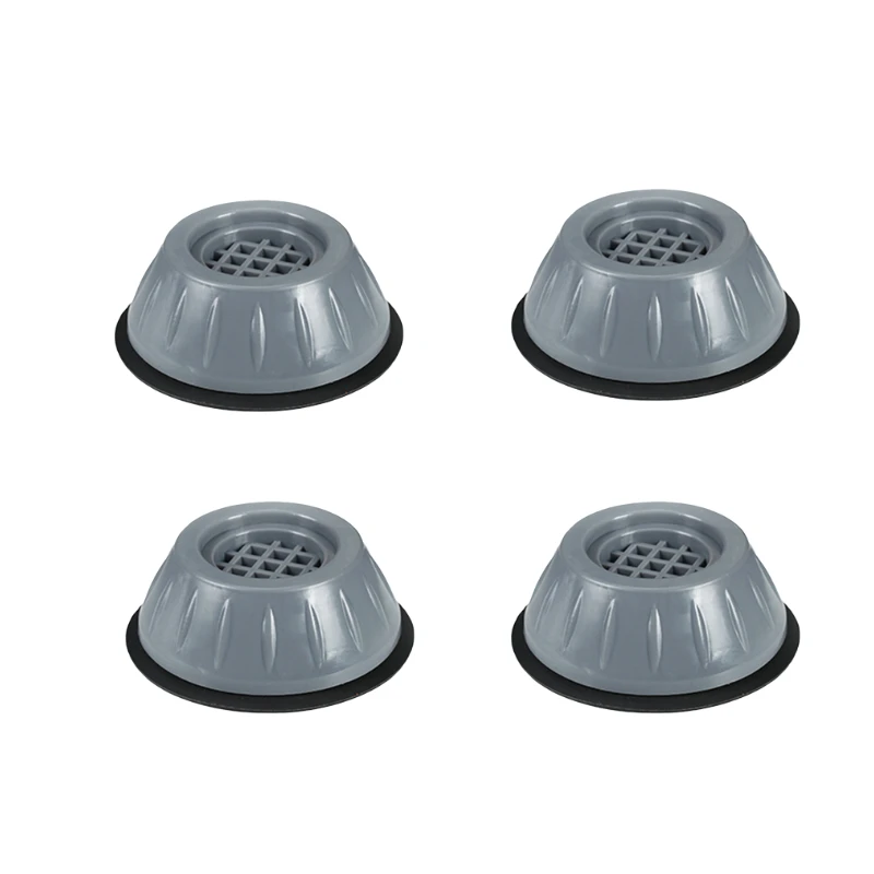Tapis en caoutchouc Anti Vibration pour Machine à laver, 4 pièces