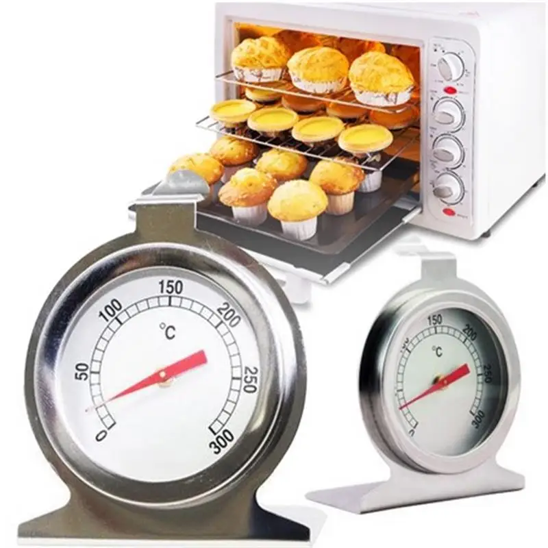Thermometer hygrometer food thermometer 300&deg;C Stainless steel oven thermometer mini dial stand up temperature gauge gage food meat kitchen tools oven cooker hygrometer
