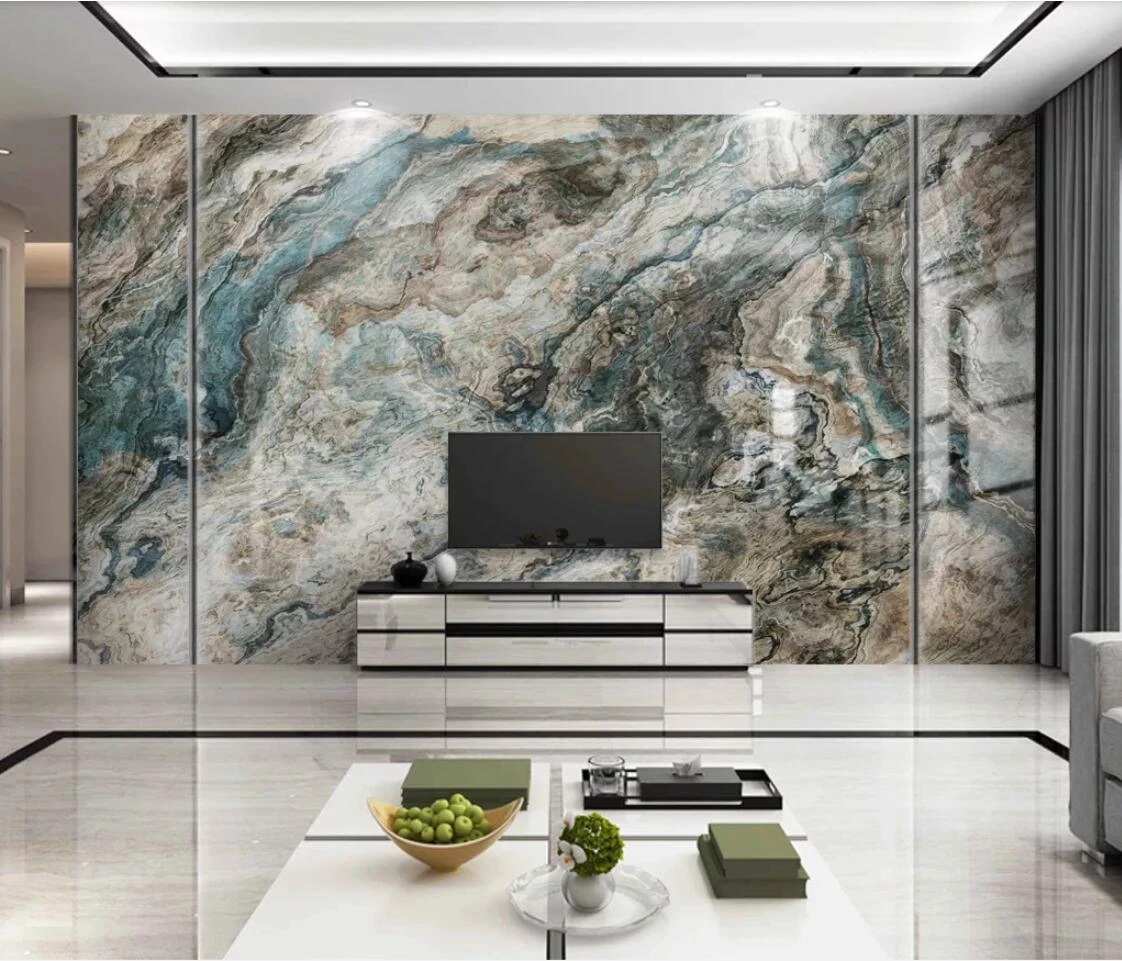 3d大理石壁紙創造壁の壁画自然の景観リビングルームhd写真壁の論文の家の装飾アート壁の装飾ペイント 壁紙 Aliexpress