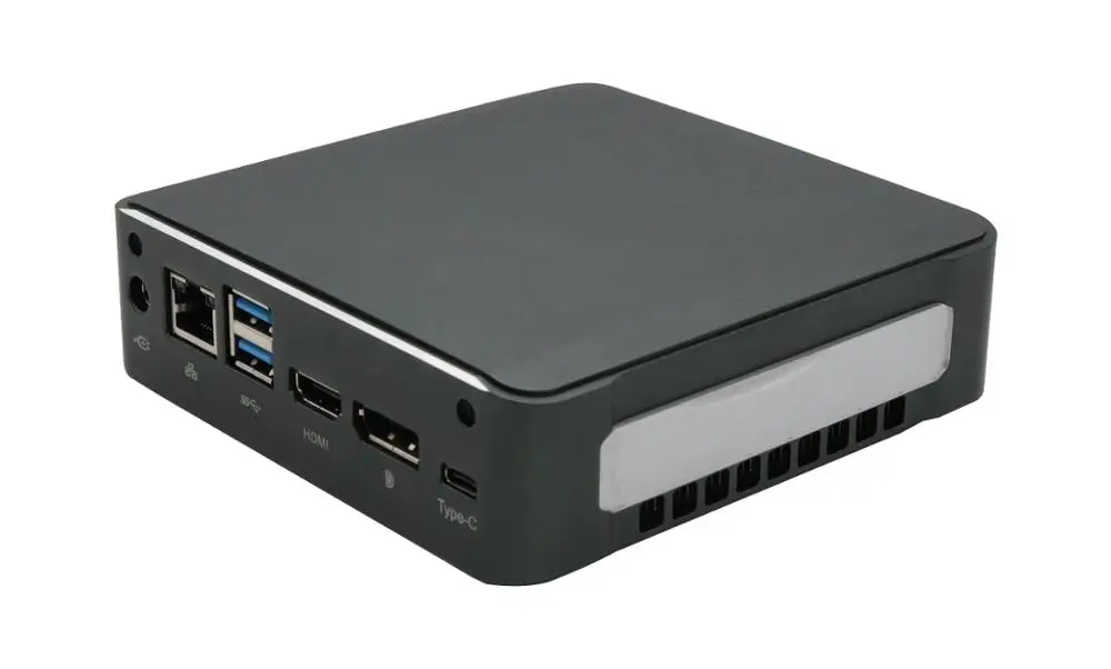 8th Gen Core i5 8265U I7 8565U маленький настольный мини-ПК игровой компьютер Barebone type-C DP VGA LAN AC wifi телевизионная коробка с Bluetooth