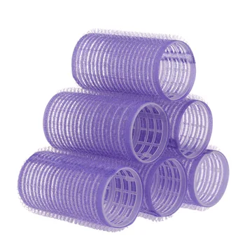 

10pcs Portable Self Grip Hair Rollers Multi Size Professional Salon Hairdressing Curlers No Harm Women Beauty Hair Salon Tools
