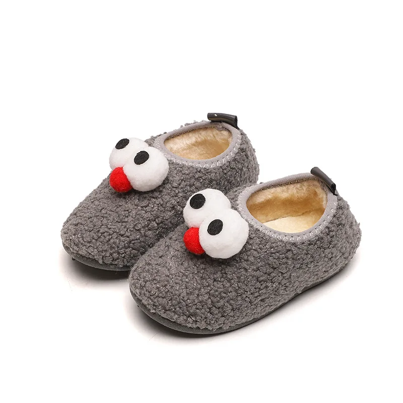 Новинка года; зимняя детская хлопковая обувь; детская обувь; бархатная теплая обувь на меху для девочек