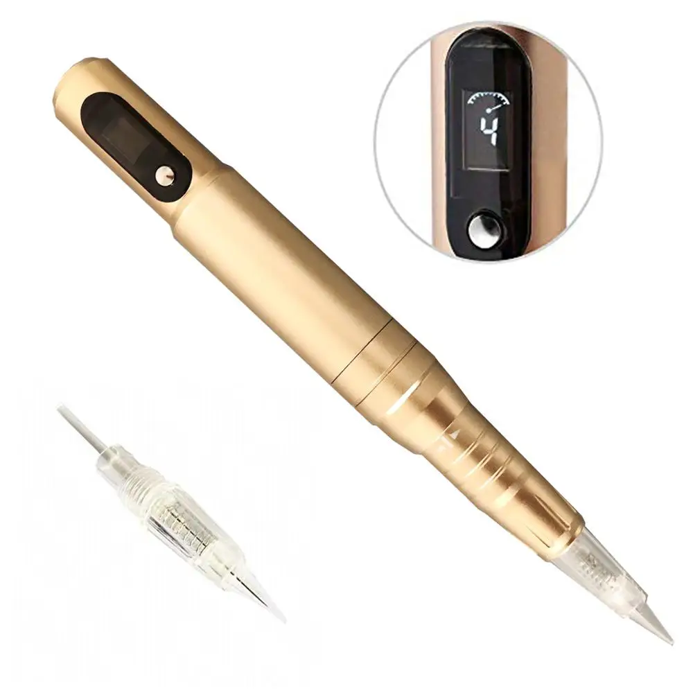 Профессиональный микро машинка для перманентного макияжа цифровой бровей насадка для татуировочной машины