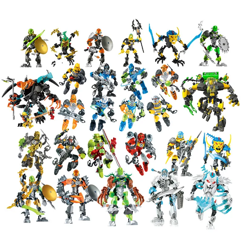Звездный Воин герой фабрика Bionicle Breez Furno Rocka фигурки роботов строительные блоки