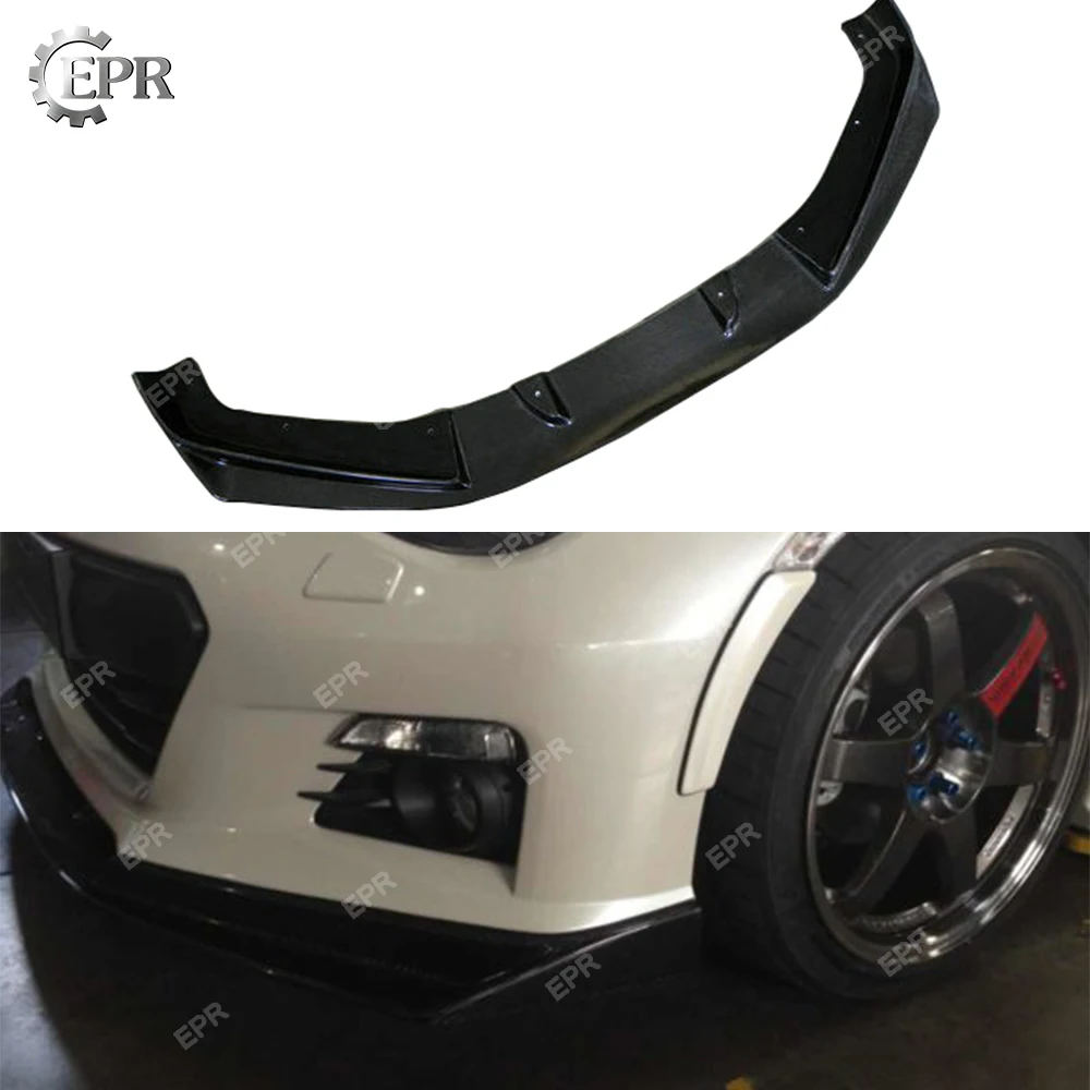 

FRP Front Lip Trim For BRZ ZELE Style Carbon Fiber/Glass Fiber Front Lip Body Kit Tuning For BR-Z Racing Part