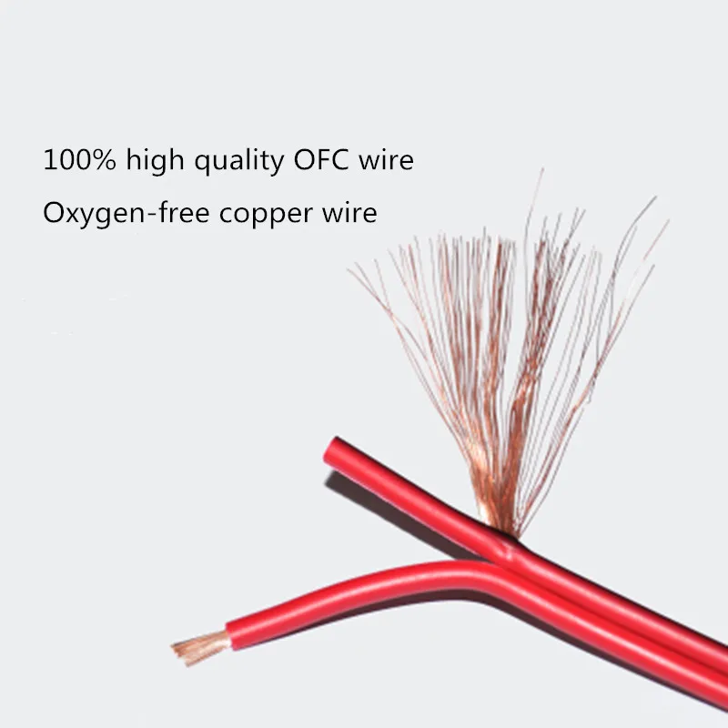 24AWG 2 контактный бескислородный медный провод изолированный ПВХ удлинитель для