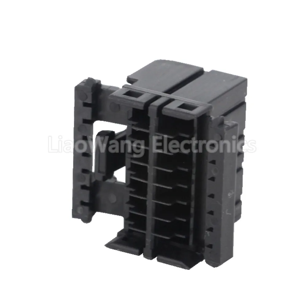 plástico preto com terminal 174046-2, conector DJ7161Y-1.2-21 do carro 16 p