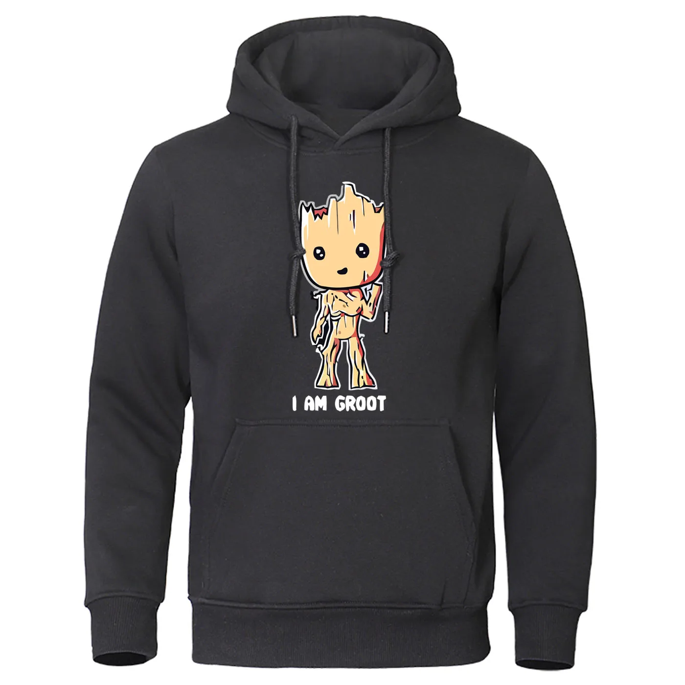 Guardians of the Galaxy, крутые толстовки, I AM Groot, Мужская толстовка, Мстители, супергерой, толстовка, мужская, осень, зима, теплый пуловер