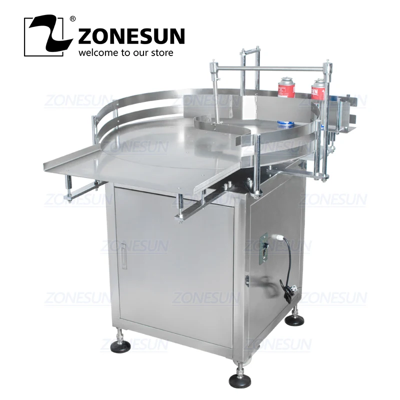 ZONESUN автоматический, для круглых бутылок поворотный Пластик Стекло сортировочная машина для бутылок Стекло бутылки сортируя вращающаяся