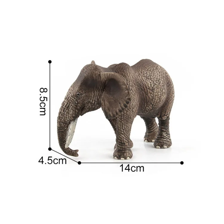 Международная торговля, модель слона рай для животных Статуэтка дикого животного детская игрушка слон семья из трех