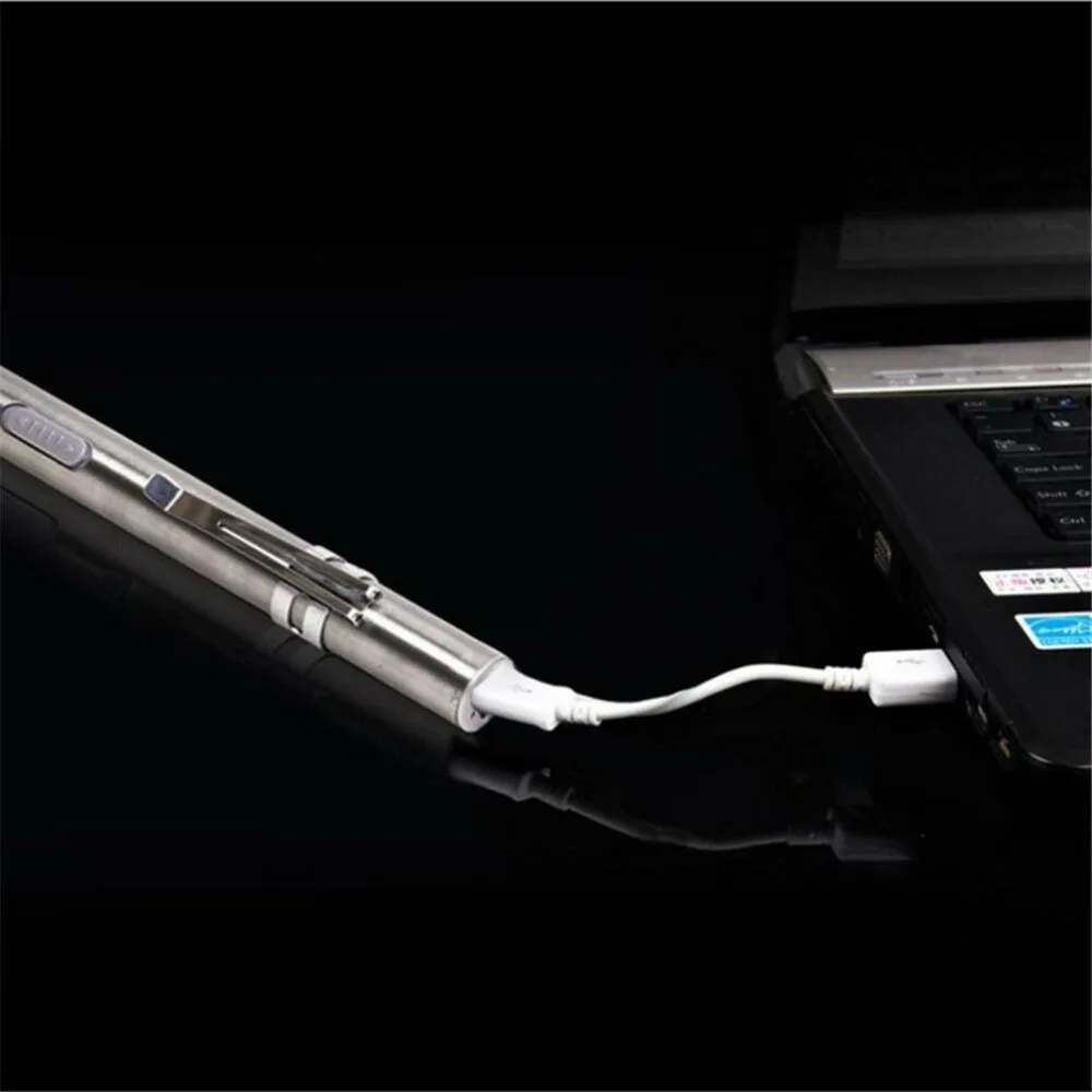 Многофункциональный Usb зарядка ученическая лампа мини фонарик Медицинский Белый светодиодный фонарик глаз ухо фонарик