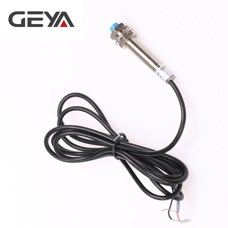 Free Shipping GEYA 2mm Sensing Distance Inductive Proximity Switch NPN PNP DC 10-30V Proximity Sensor DC 3 Wire