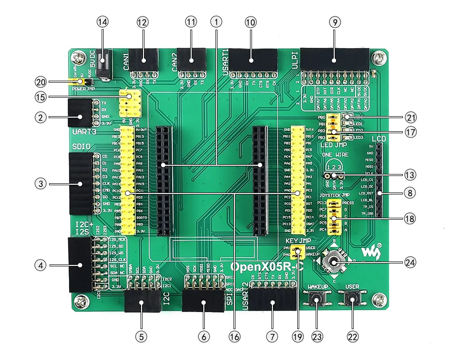 Детская плата разработки STM32F405 STM32 ARM STM32F405RGT6 + 8 модулей аксессуаров = Фотоэлементы