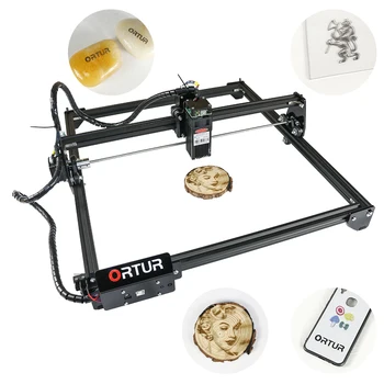 

Mini DIY CNC Router STM32 Motherboard Wood Carving Engraving Machine Blue Violet Lase Engraver 15W 20W Laser Module Woodworking