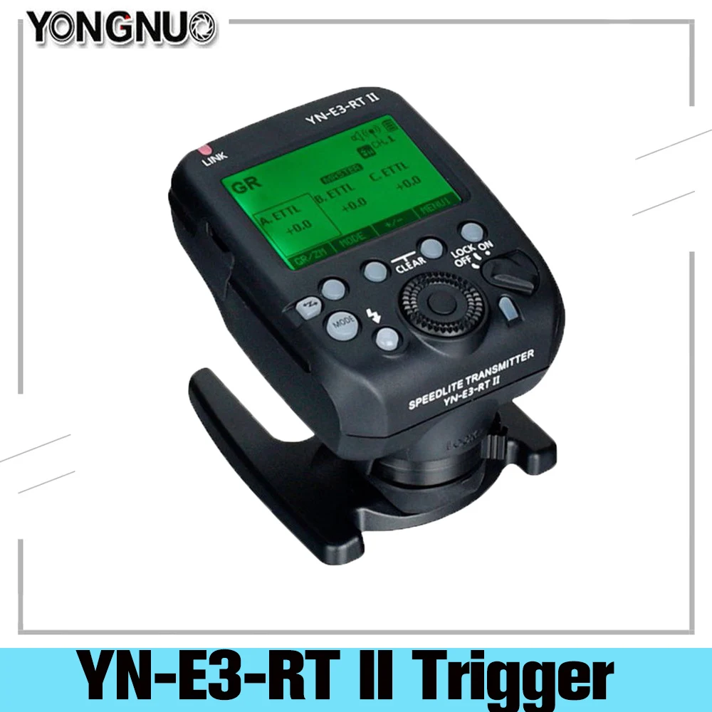 Светодиодная лампа для видеосъемки YONGNUO YN-E3-RT II Вспышка TTL триггер