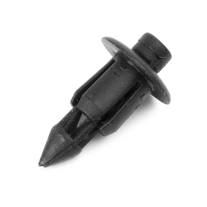 100 шт./компл. автомобильные заклепки черные пластмассовые используемые для