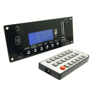 

NEW-MP3 Decoding Board 4.0 Wireless o Module USB SD Radio APE FLAC WMA AUX External Signal Source Interference Board