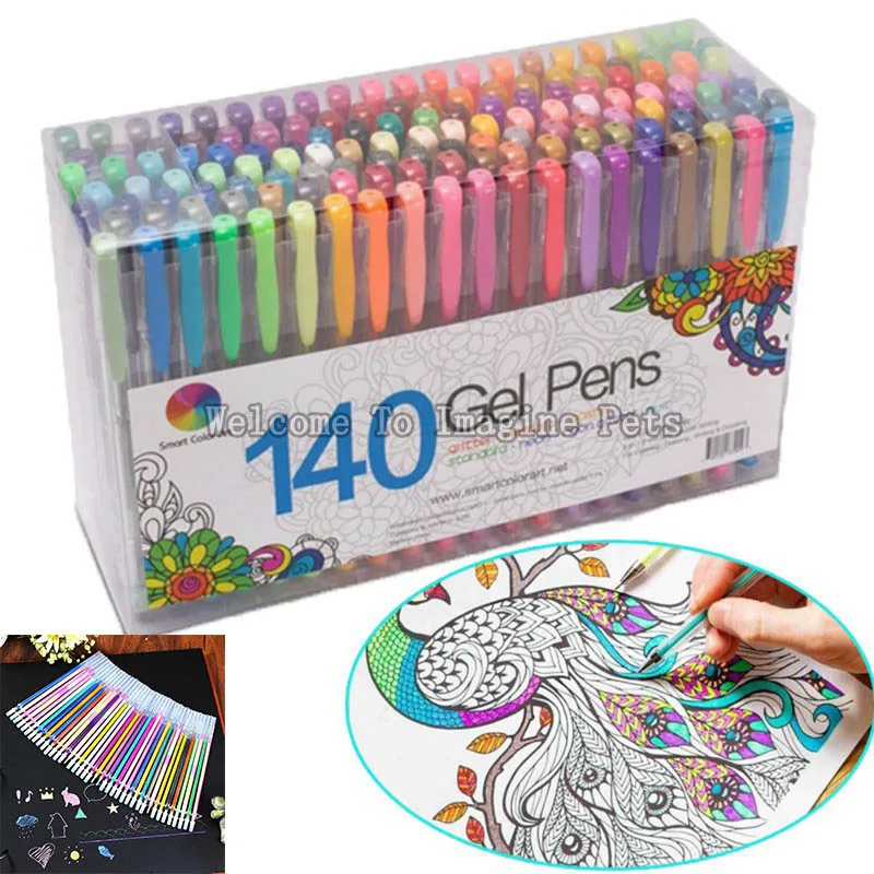 24/48 шт./партия набор флуоресцентных гелевых ручек|refillable brush pen|refill gel penrefill pen |