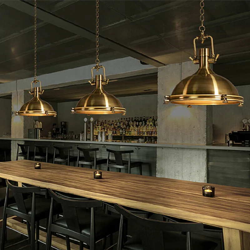 

vintage pendant lights loft lamp avize nordic hanglamp restaurant kitchen light suspension luminaire home industrial lighting