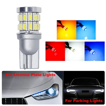

2Pcs w5w T10 led Red Orange Parking Lights bulbs For Kia Rio 3 Ceed Toyota Corolla 2008 Avensis C-HR RAV4 Mazda 3 6 12V Cambus