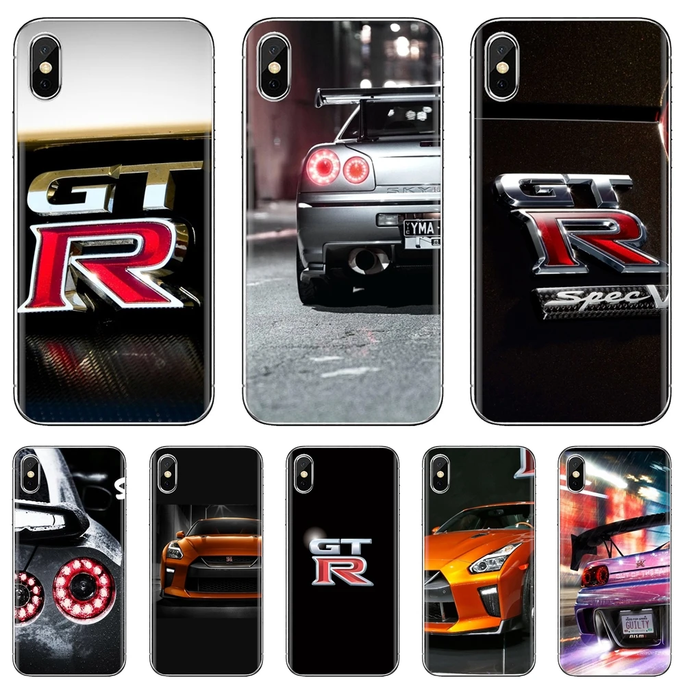 Силиконовый чехол для iPhone 11 Pro 4 4S 5 5S SE 5C 6 6S 7 8X10 XR XS Plus Max iPod Touch GTR Sport Car Speed Sparks Road |