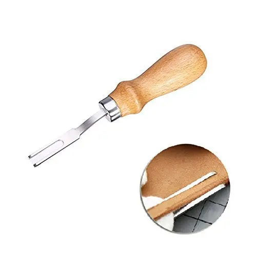 Деревянная ручка Кожевенная кромка кожевенный резак косынка косынка|Детали