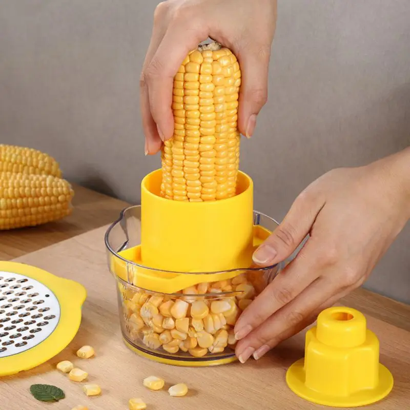 Кухонный инструмент Прочный портативный экономящий время милый кукурузный зачистки практичный молотилка для кукурузы