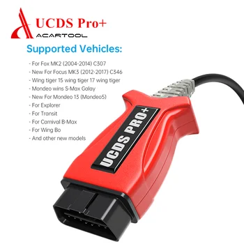 

New UCDS Pro V1.27 Diagnostic Tool OBD2 Scanner Code Reader Mileage Correction Tuning Tool Activated UCDS Pro+ with Tokens