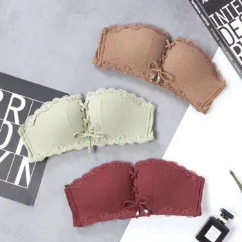 

Girl Seamless Bras Women Underwear Set Sexy Bra &briefs Sets Female Lingerie Sets Lace Wier Free Bra and Panty Sets Brassiere