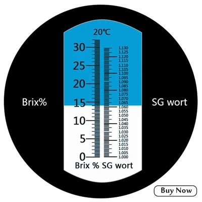 Handheld 0-80% Alcohol Refractometer Liquor Concentration Distilled Liquor Tester Meter Densimeter Alcohol ATC Refrectometer