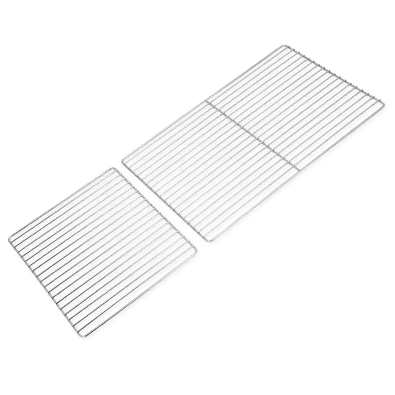 

Stainless Steel Barbecue Grill Wire Mesh Net Square BBQ Accessories Tool Outdoor Activities Camping Garden